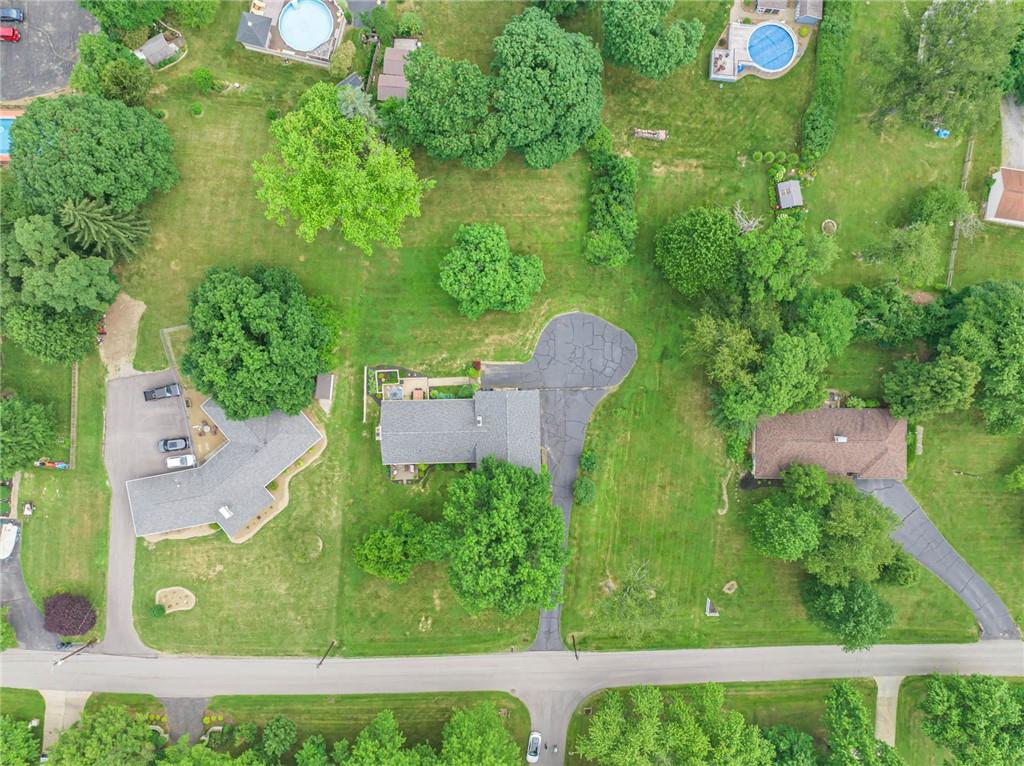 139 Laurel Drive Beaver, PA 15009 - Photo 46 of 46 an aerial view of residential house with outdoor space and trees all around