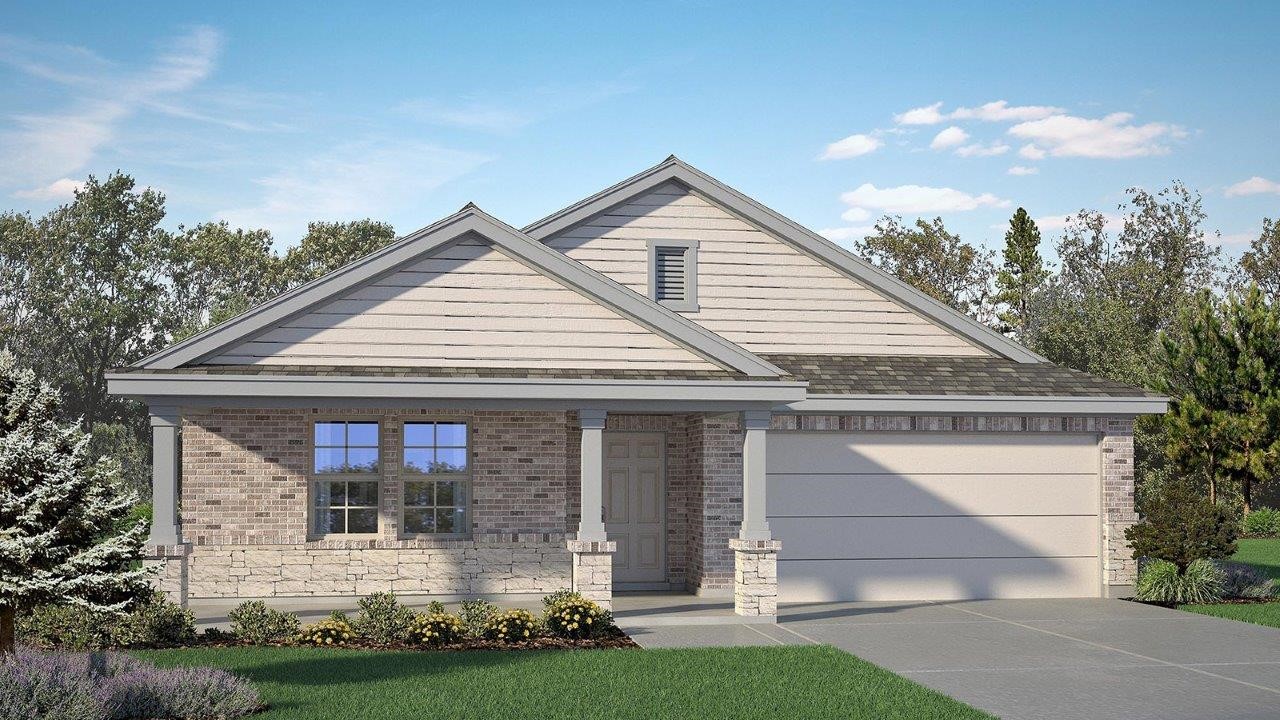 149 Creekfall Road Burnet, TX 78611 - Photo 1 of 1 a front view of a house with a yard