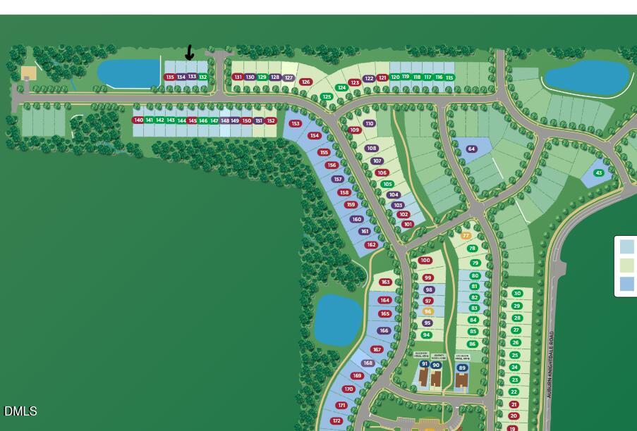 444 Mugby Road, Unit 133 Raleigh, NC 27610 - Photo 2 of 5 133 Site Plan