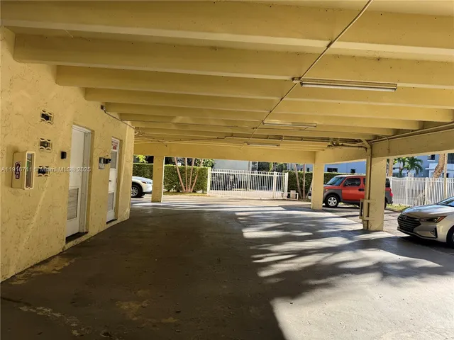 a view of parking area