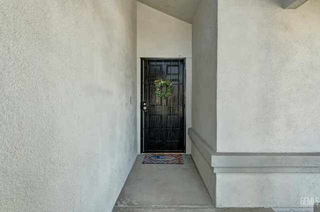 a view of an entryway door