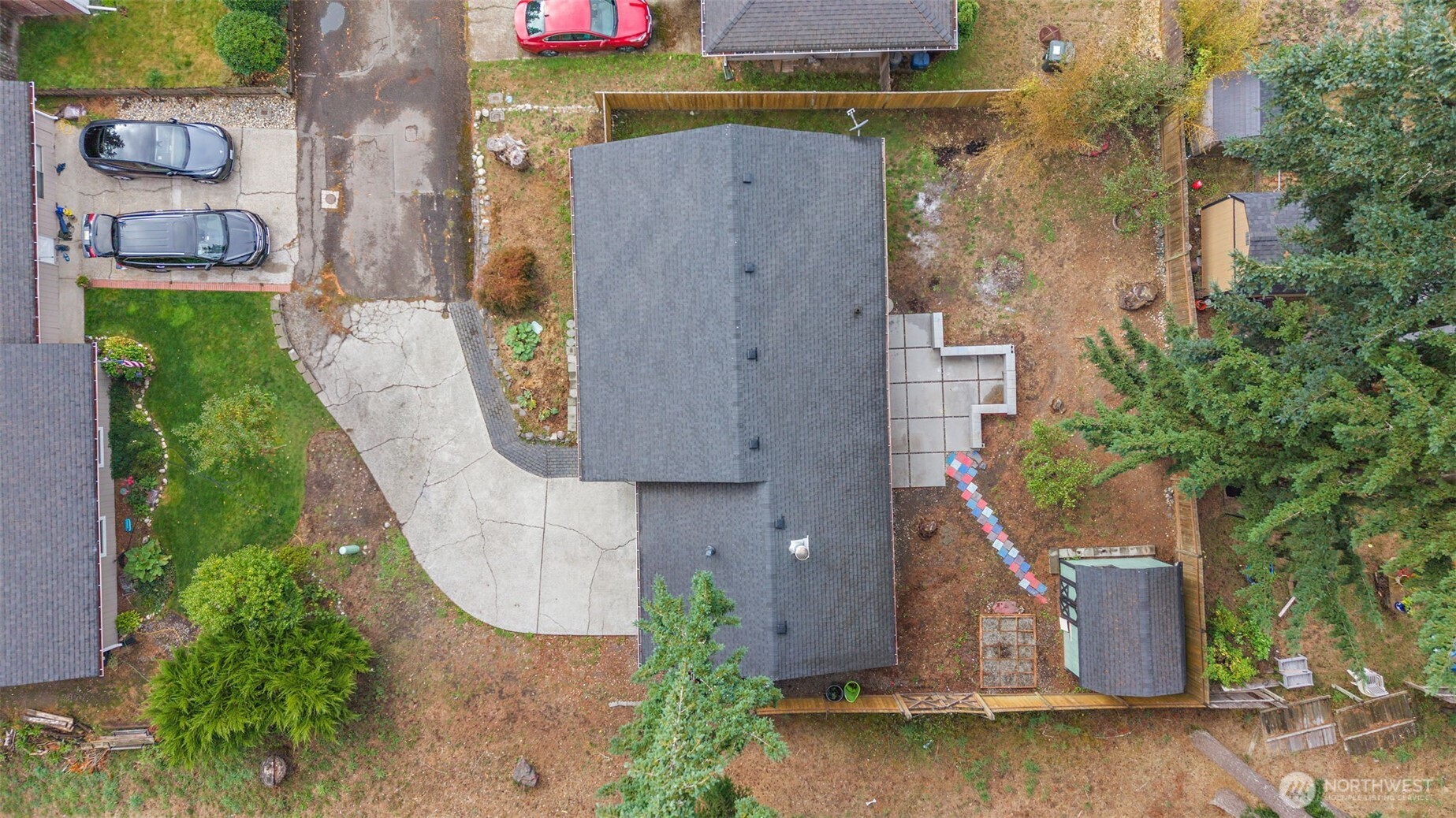 19250 Southeast 268th Street Covington, WA 98042 - Photo 35 of 37 an aerial view of a house with outdoor space