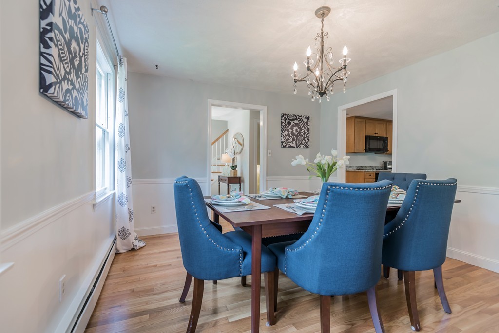 125 Rattlesnake Hill Road Andover, MA 01810 - Photo 6 of 28 a view of a dining room with furniture window and wooden floor