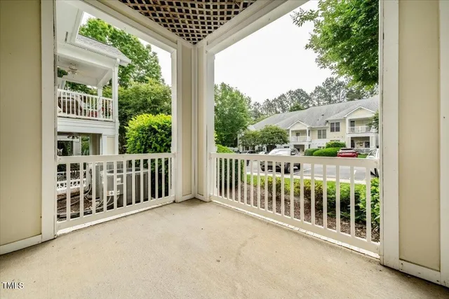 a view of front door