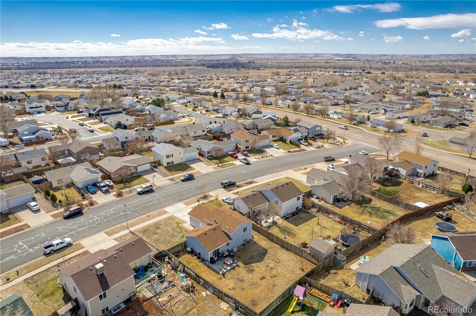 4005 Eagles Nest Drive Evans, CO 80620 - Photo 25 of 26 an aerial view of a building