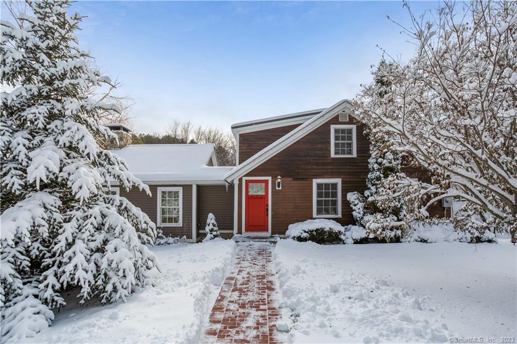 Front View of Home - Wonderful Winter Wonderland!