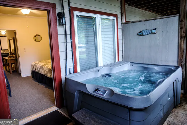a kitchen with stainless steel appliances granite countertop a sink and cabinets