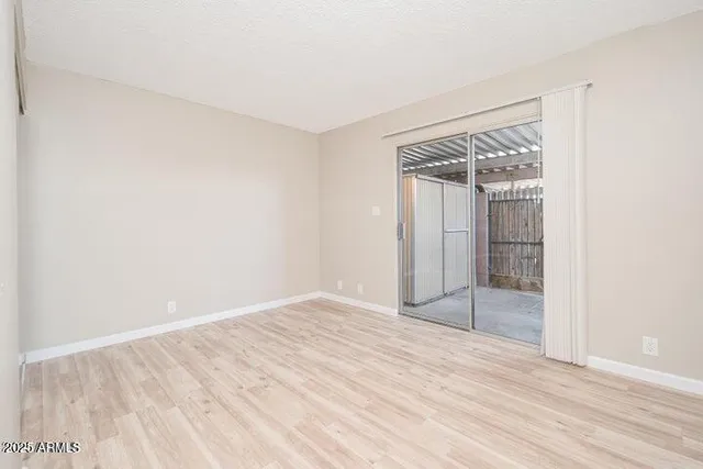 a view of empty room