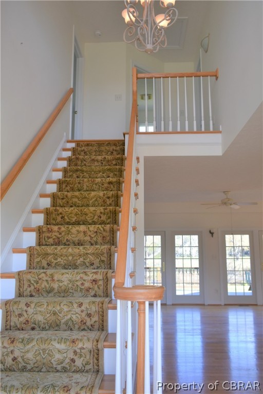163 Mill Lane Road Cardinal, VA 23025 - Photo 32 of 50 a view of entryway and hall with wooden floor