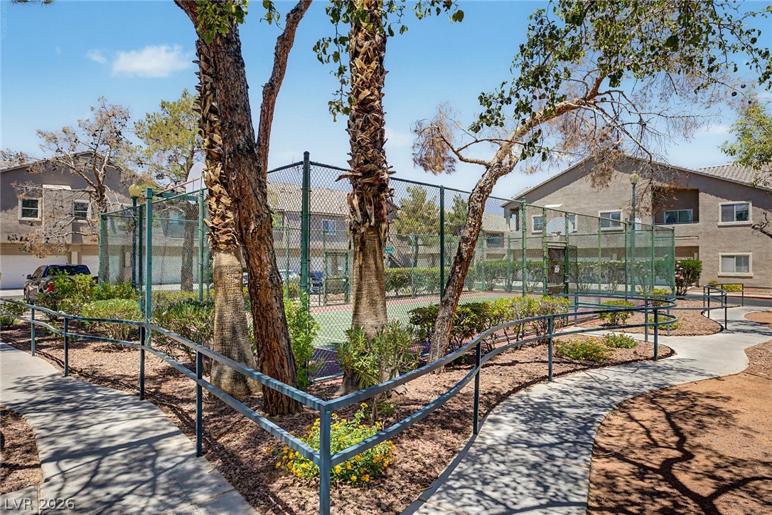 2153 Quarry Ridge Street, Unit 103 Las Vegas, NV 89117 - Photo 33 of 42 A well-maintained community sport court and pathways offer leisure and activity.