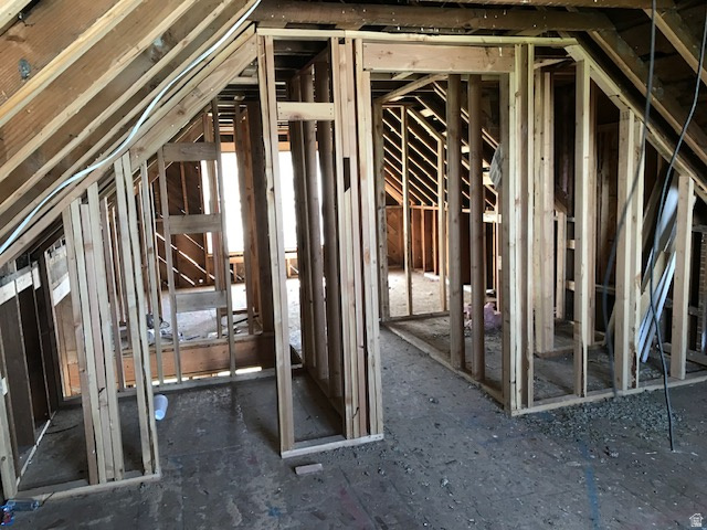 5790 North 6850th W Cache Junction West Cache Junction, UT 84304 - Photo 19 of 24 View of unfinished attic