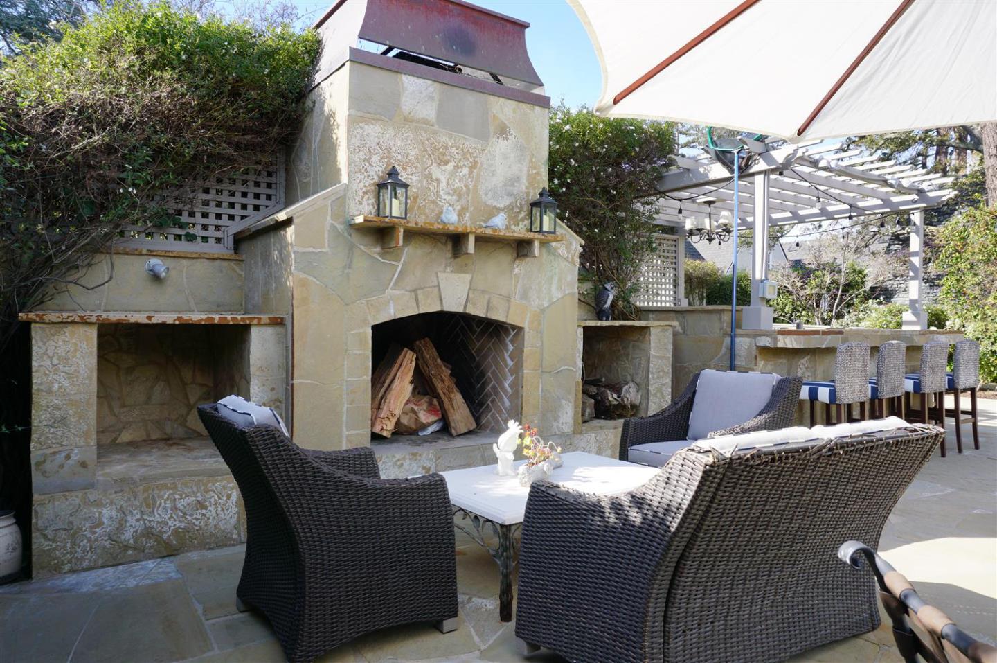 440 Edgewood Road San Mateo, CA 94402 - Photo 39 of 39 a living room with furniture and a fireplace