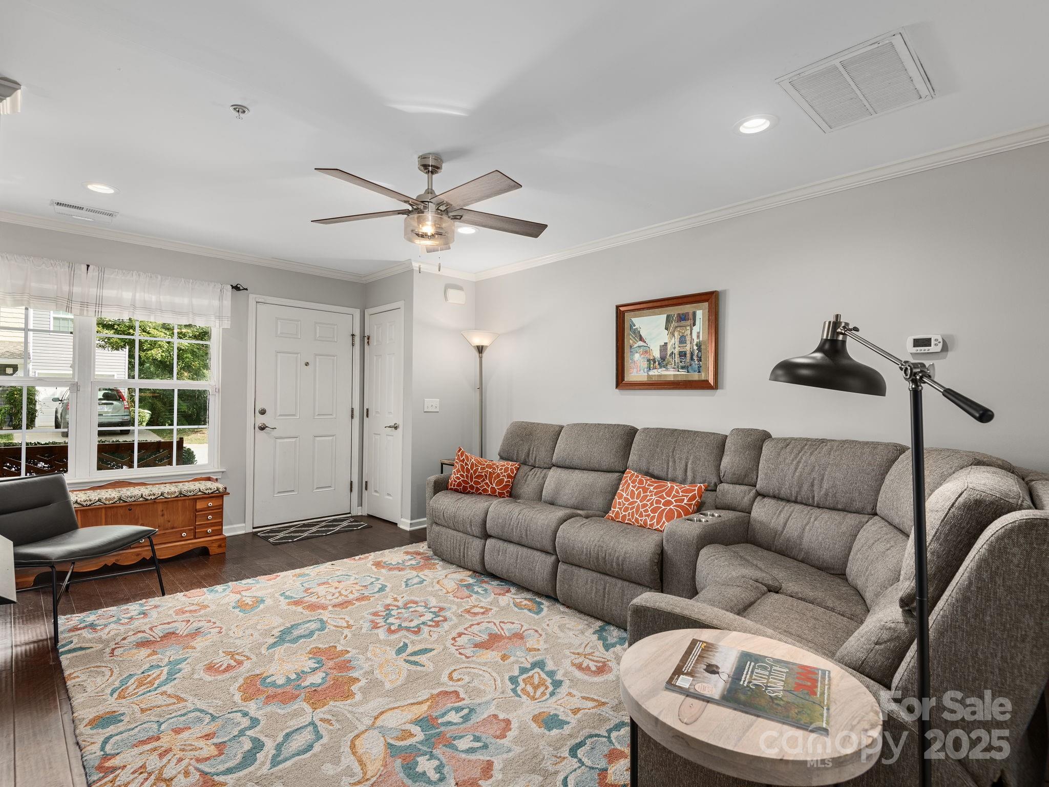 158 Alpine Ridge Drive Asheville, NC 28803 - Photo 4 of 18 a living room with furniture and a large window
