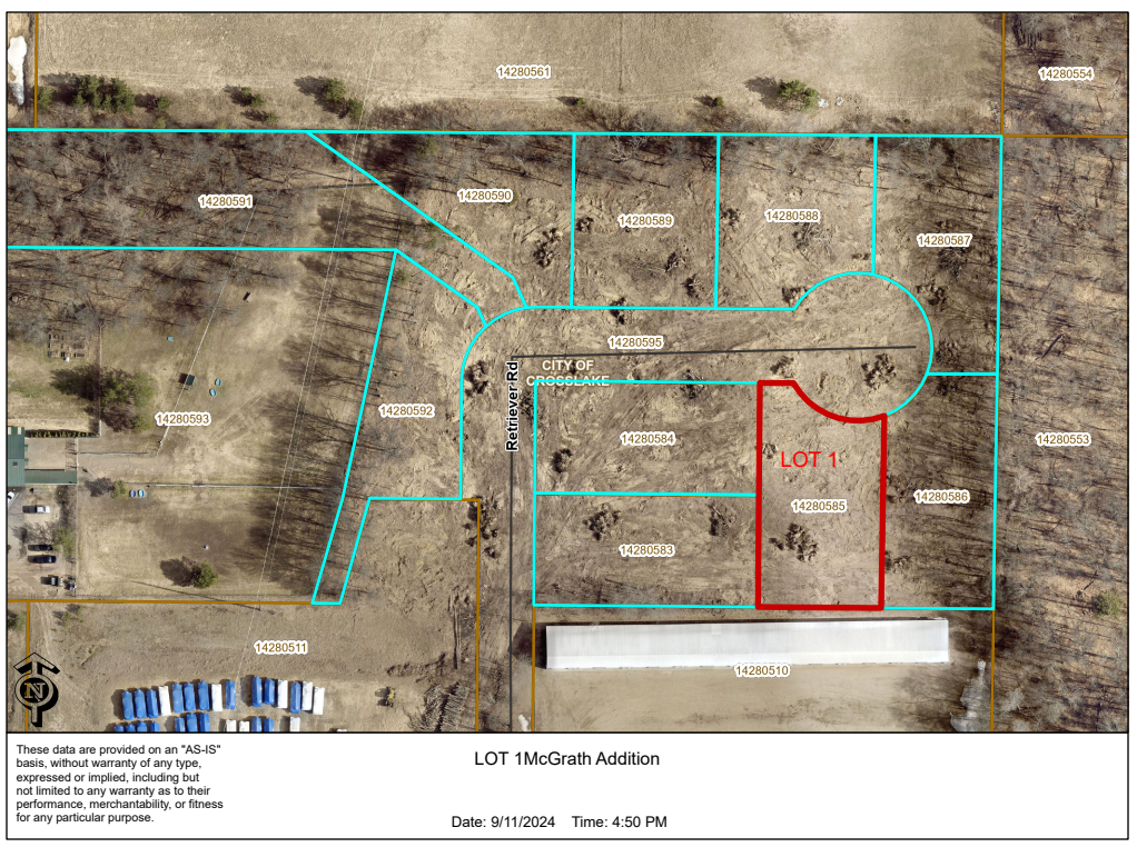 Lot 1 Retriever Road Crosslake, MN 56442 - Photo 1 of 1 Gallery Image 1