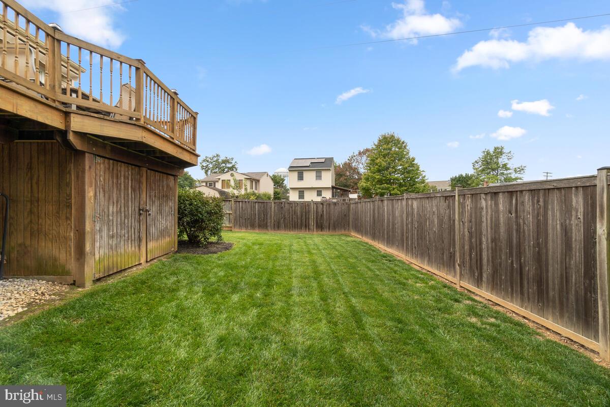 312 Cheyenne Drive Frederick, MD 21701 - Photo 36 of 43 Partially fenced rear yard