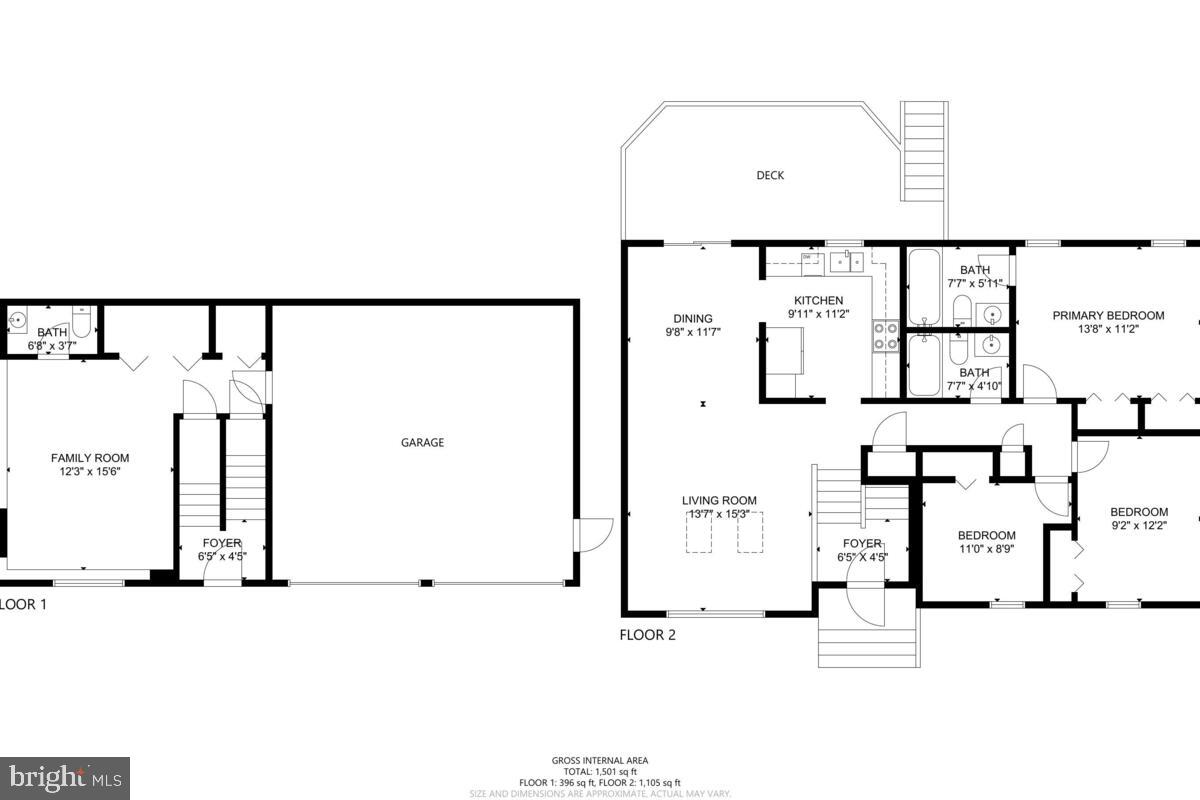 312 Cheyenne Drive Frederick, MD 21701 - Photo 41 of 43 Combined floor plan