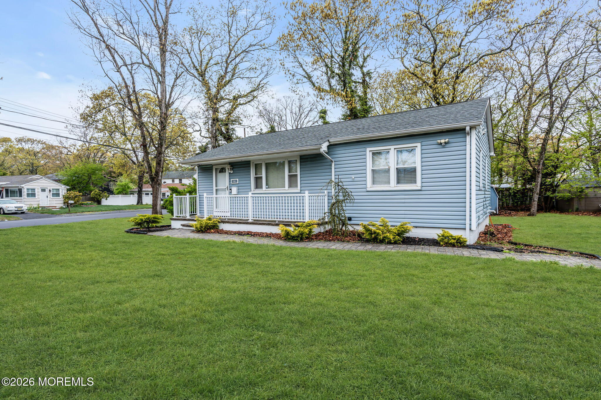 593 Beach Plum Road Brick, NJ 08723 - Photo 6 of 38 a front view of house with yard and green space