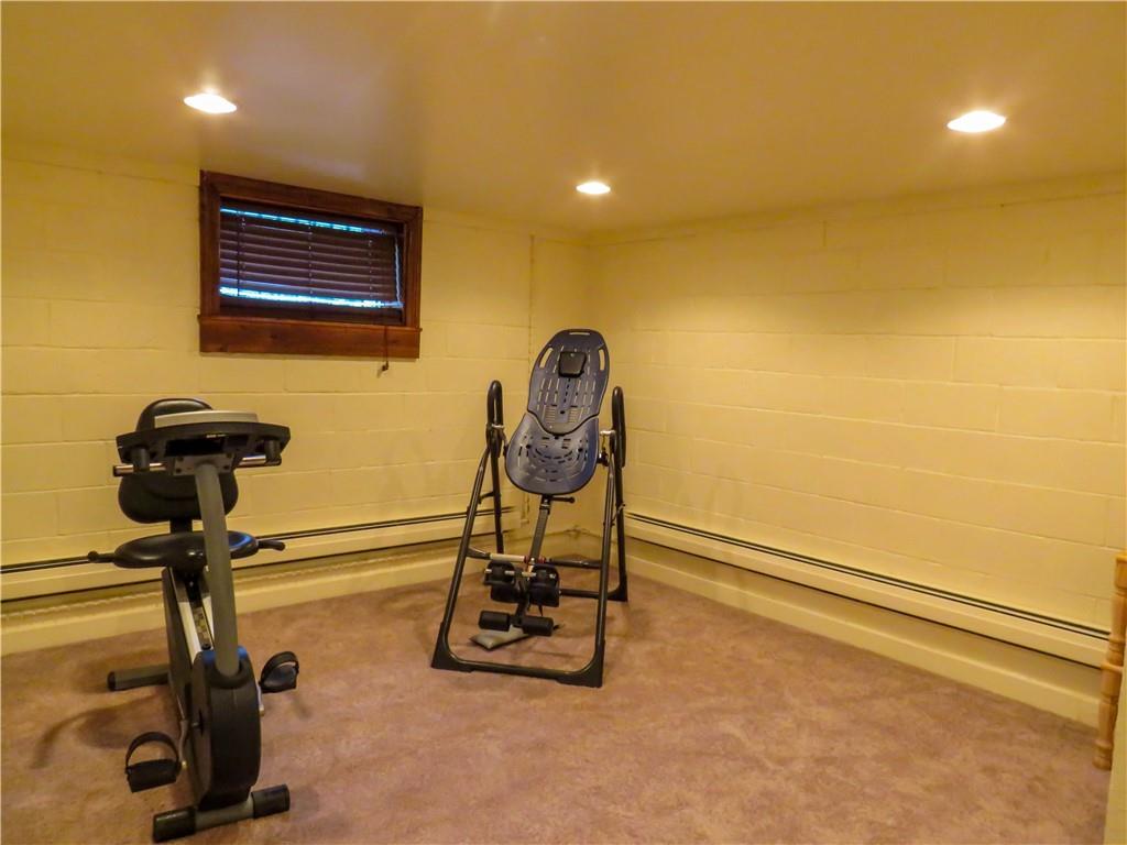 414 Dark Hollow Road Confluence, PA 15424 - Photo 17 of 25 a view of a room with gym equipment