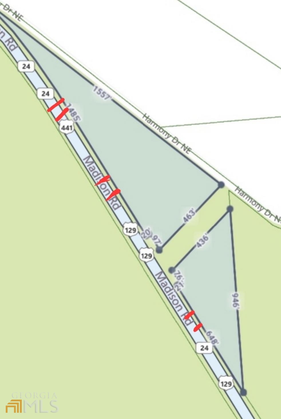 0 441 And Harmony Road Eatonton, GA 31024 - Photo 1 of 8 a view of a tennis court