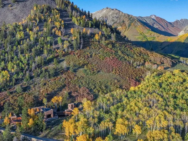 a view of outdoor space with seating area