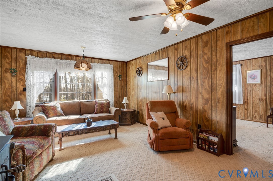 475 Dove Road Boydton, VA 23917 - Photo 19 of 45 a living room with furniture and a large window