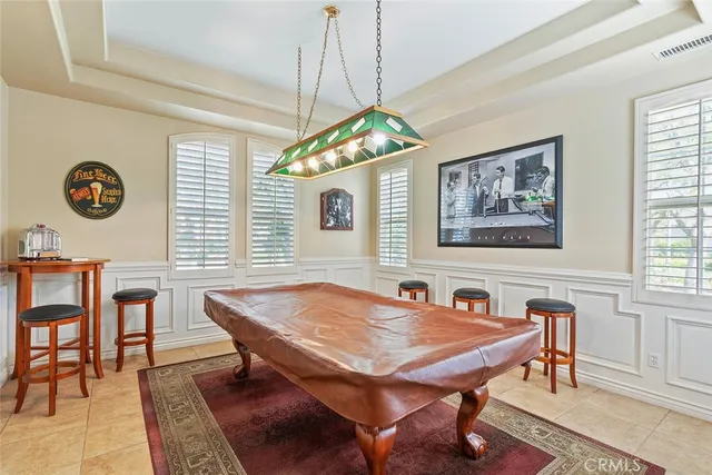 a room with furniture and a window