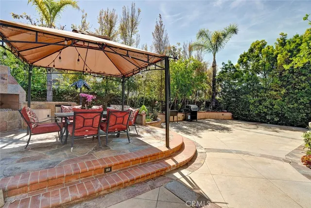 a view of a potted plants in front of a house