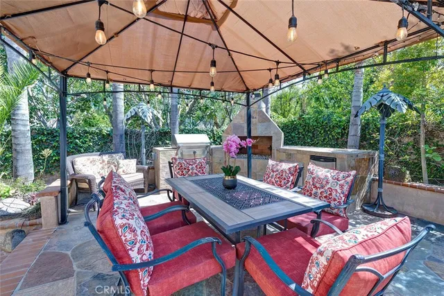 a view of building with swimming pool and green space