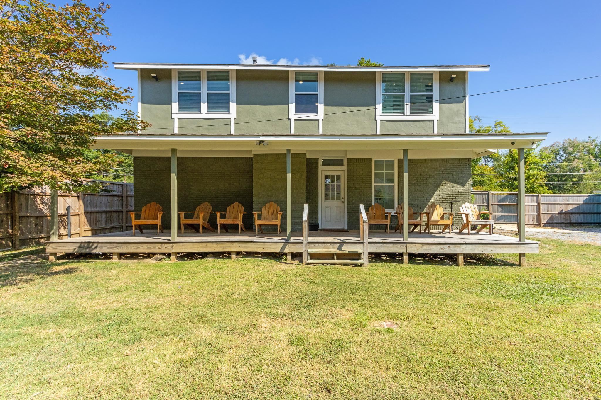4775 Macon Road Memphis, TN 38122 - Photo 24 of 31 a view of a swimming pool with a lawn chairs and floor to ceiling window