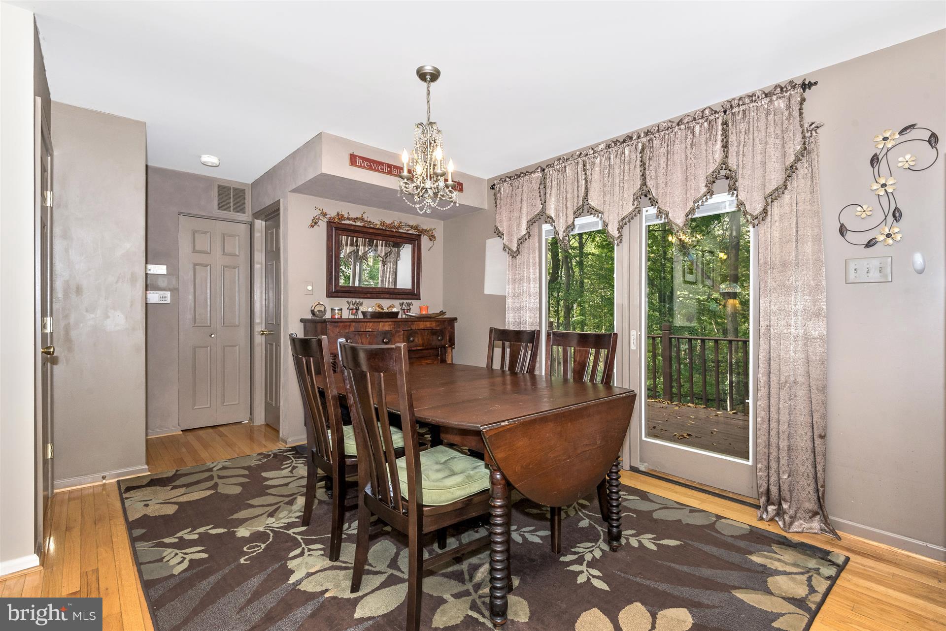 1722 Brookshire Run Point of Rocks, MD 21777 - Photo 13 of 30 a view of a dining room with furniture window and wooden floor