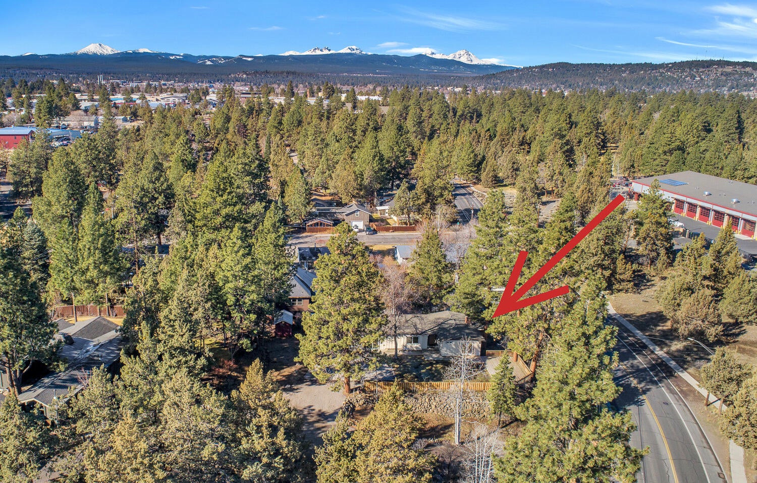 1363 Northeast Bear Creek Road Bend, OR 97702 - Photo 25 of 25 Aerial view