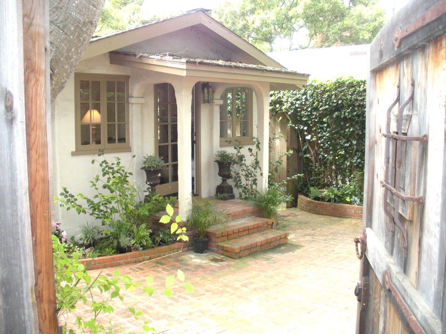 a view of a house with a porch