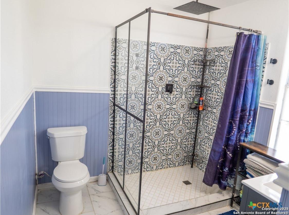 71 Avril Drive Port Lavaca, TX 77979 - Photo 10 of 19 a bathroom with a toilet and shower