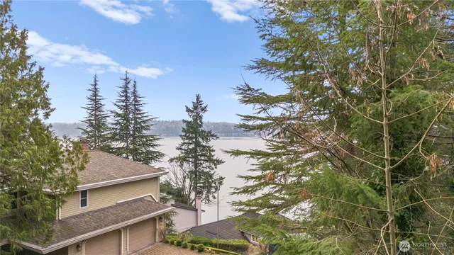 a view of a house with a tree