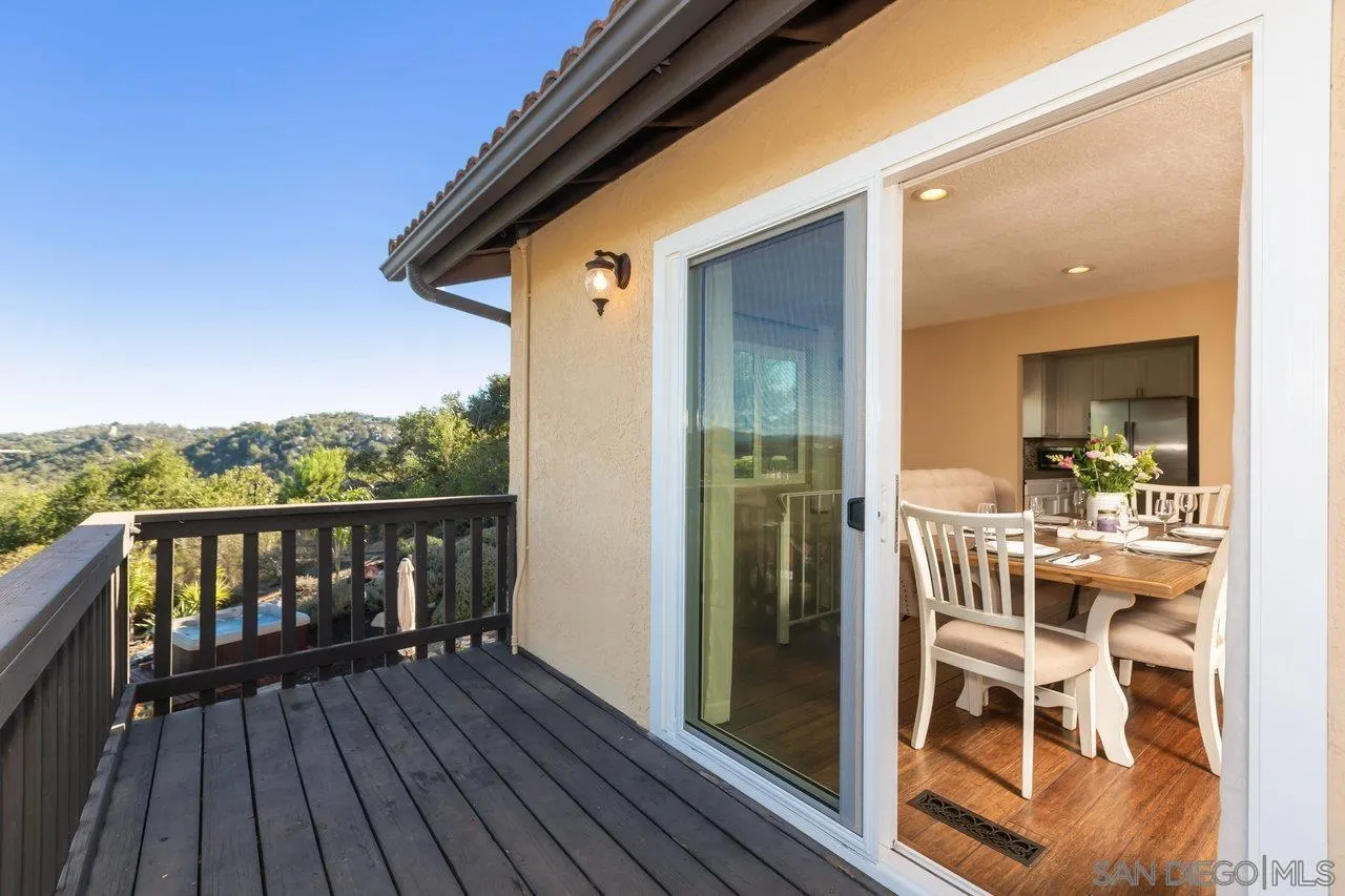 28423 Wimbleton Lane Escondido, CA 92026 - Photo 6 of 25 a view of a balcony with chairs