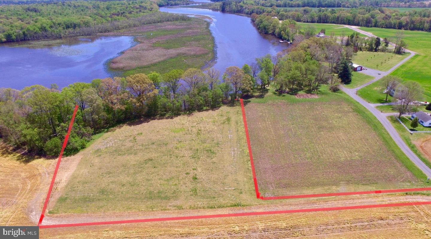Reese Landing Road Cordova, MD 21625 - Photo 1 of 2 Lot and easement is outlined in red.