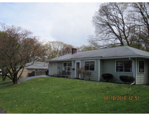 4 Sheffield Road Natick, MA 01760 - Photo 1 of 1 a front view of house with yard and green space
