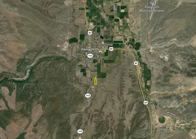230 East D D Holw Road Panguitch, UT 84759 - Photo 34 of 37 Map / location with property parcel outlined
