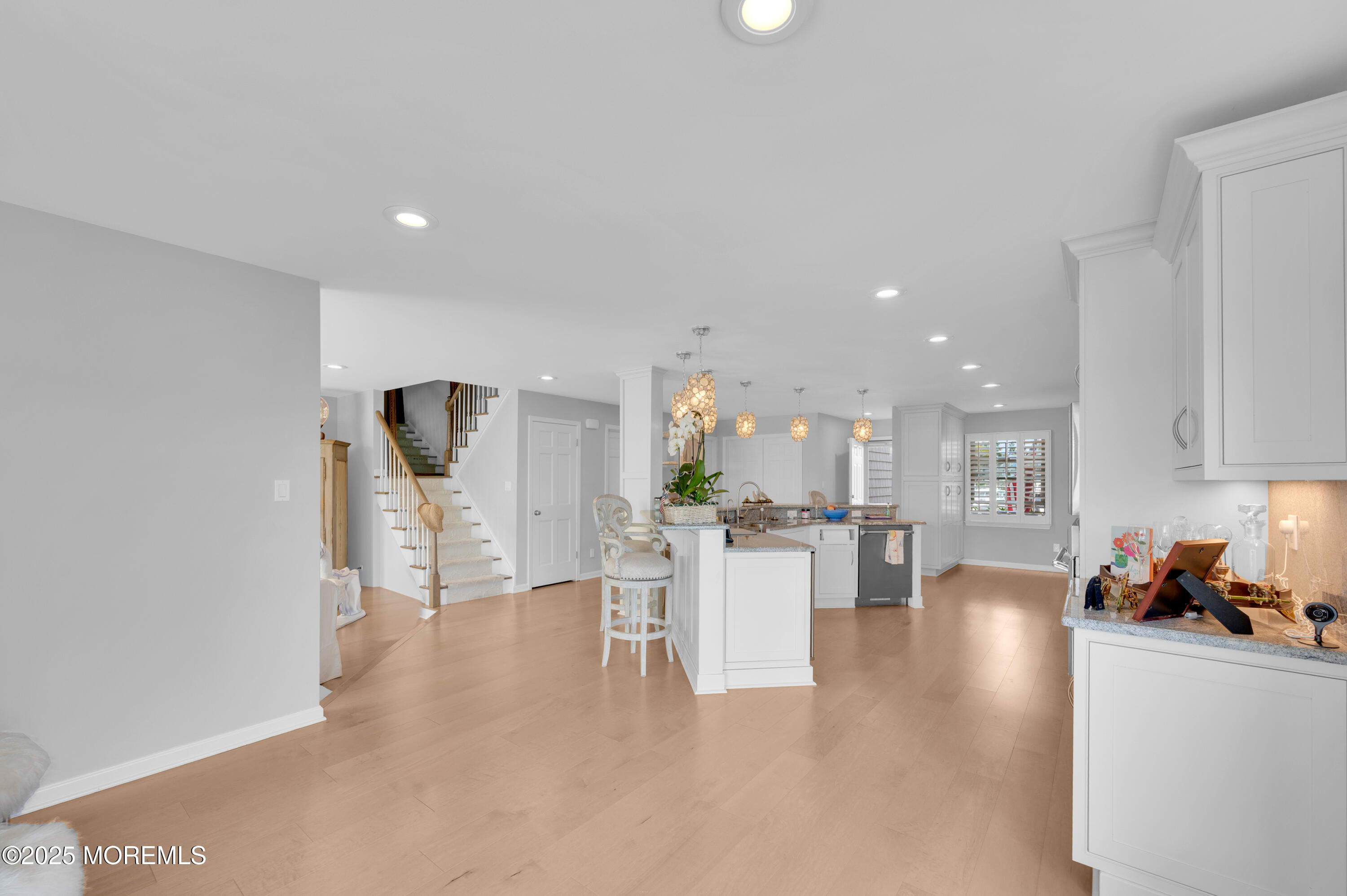 4 Bay Point Harbour Point Pleasant, NJ 08742 - Photo 10 of 46 a view of a kitchen with dining table and chairs