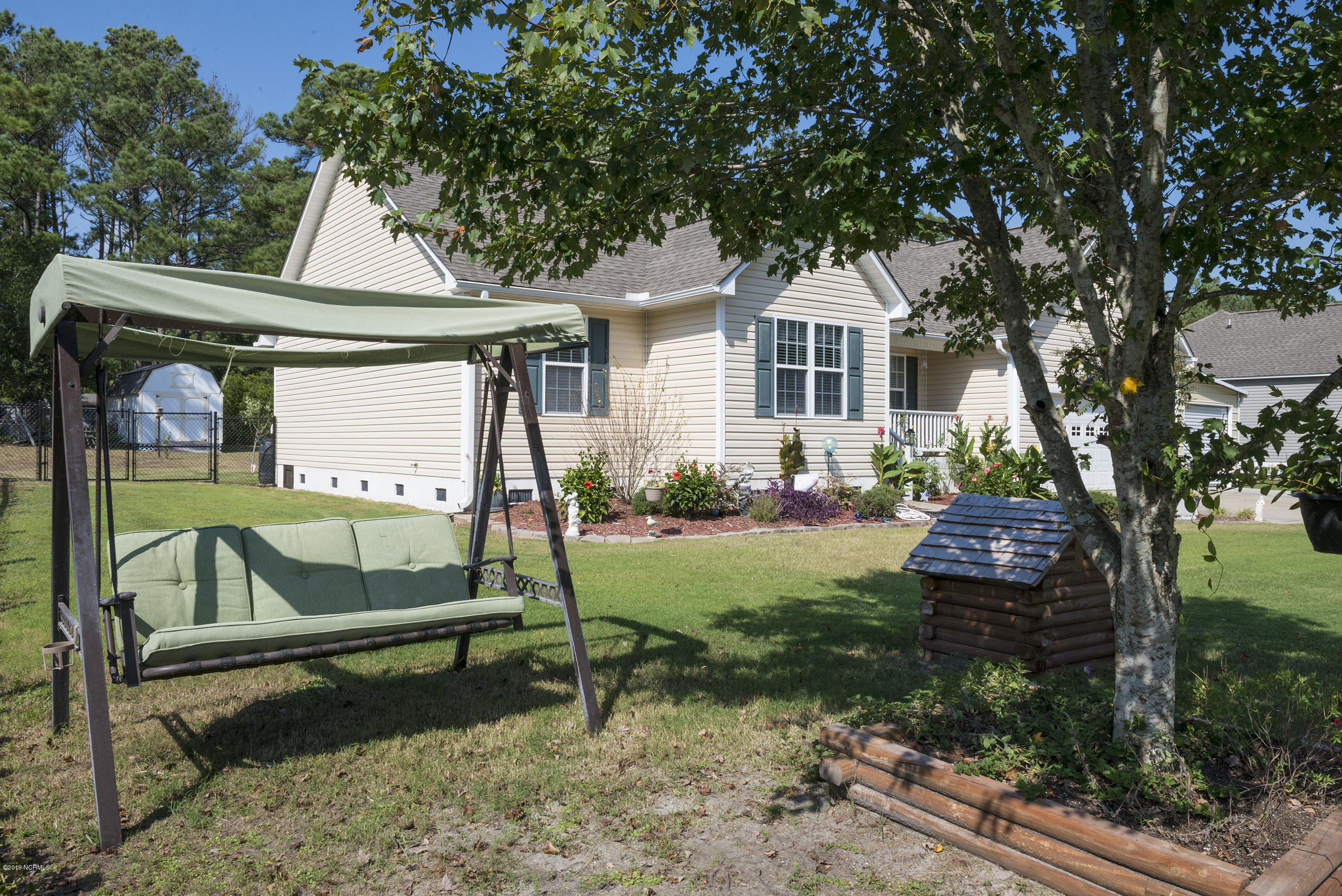 500 Bogue Loop Road Bogue, NC 28570 - Photo 5 of 31 Front yard swing