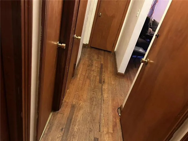 a view of wooden floor