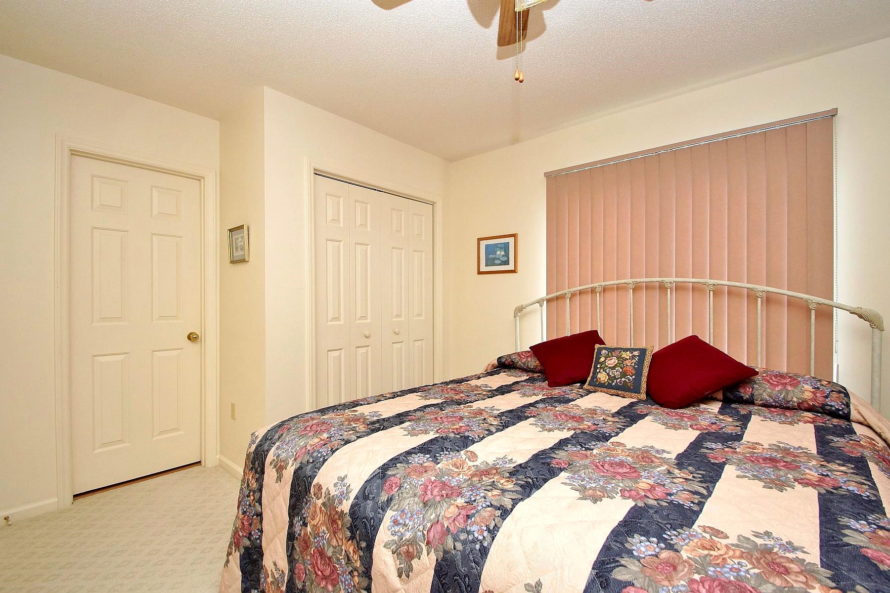 650 Monte Vista Road, Unit 403 Union Hall, VA 24176 - Photo 24 of 37 a bedroom with a bed and a painting