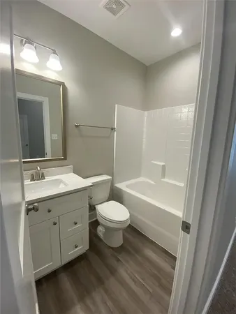 a close view of closet