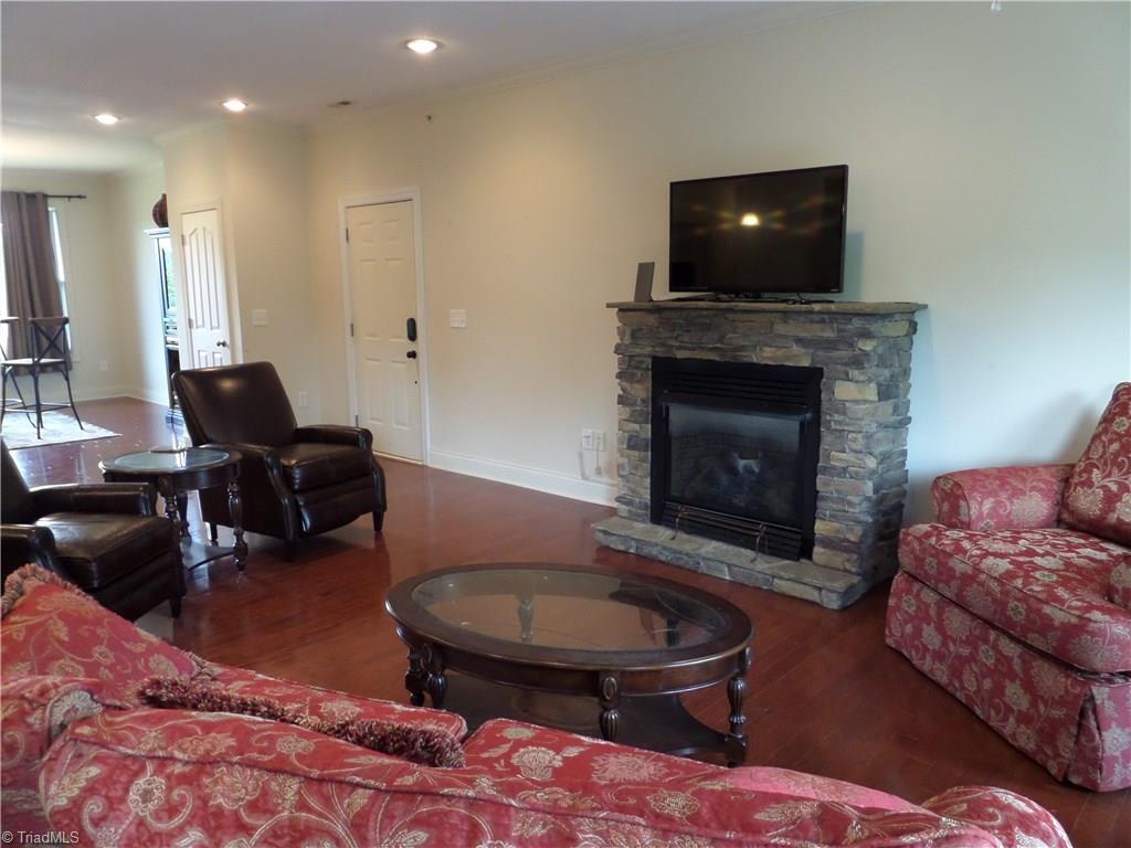 2050 Marina Pointe Road Salisbury, NC 28146 - Photo 4 of 23 Stone gas fireplace.