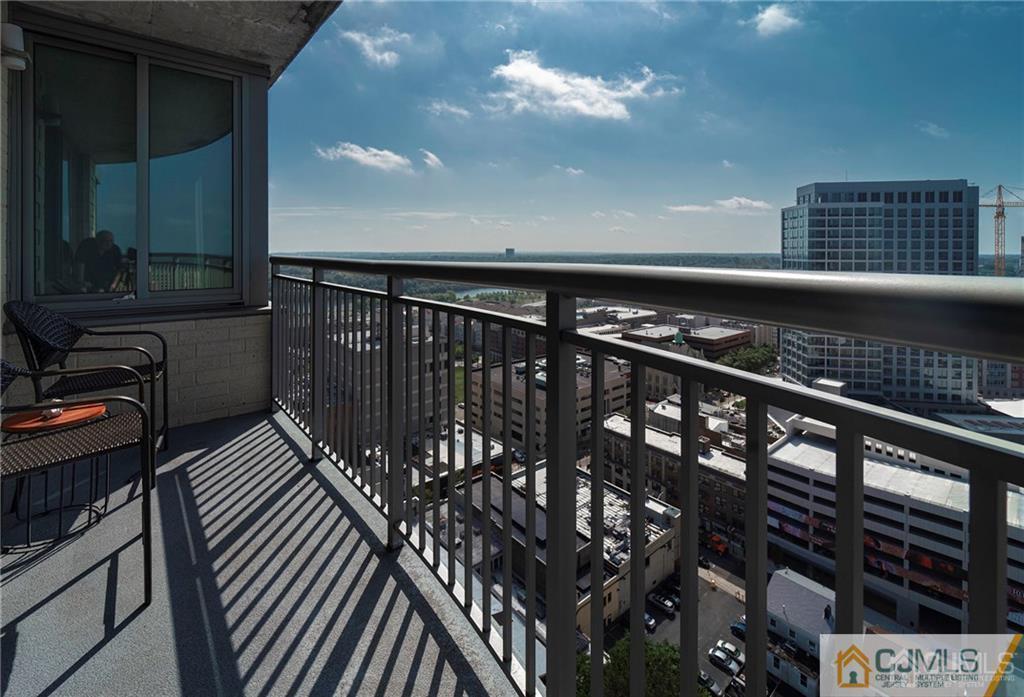 1 Spring Street, Unit 2204 New Brunswick, NJ 08901 - Photo 21 of 29 a view of a balcony