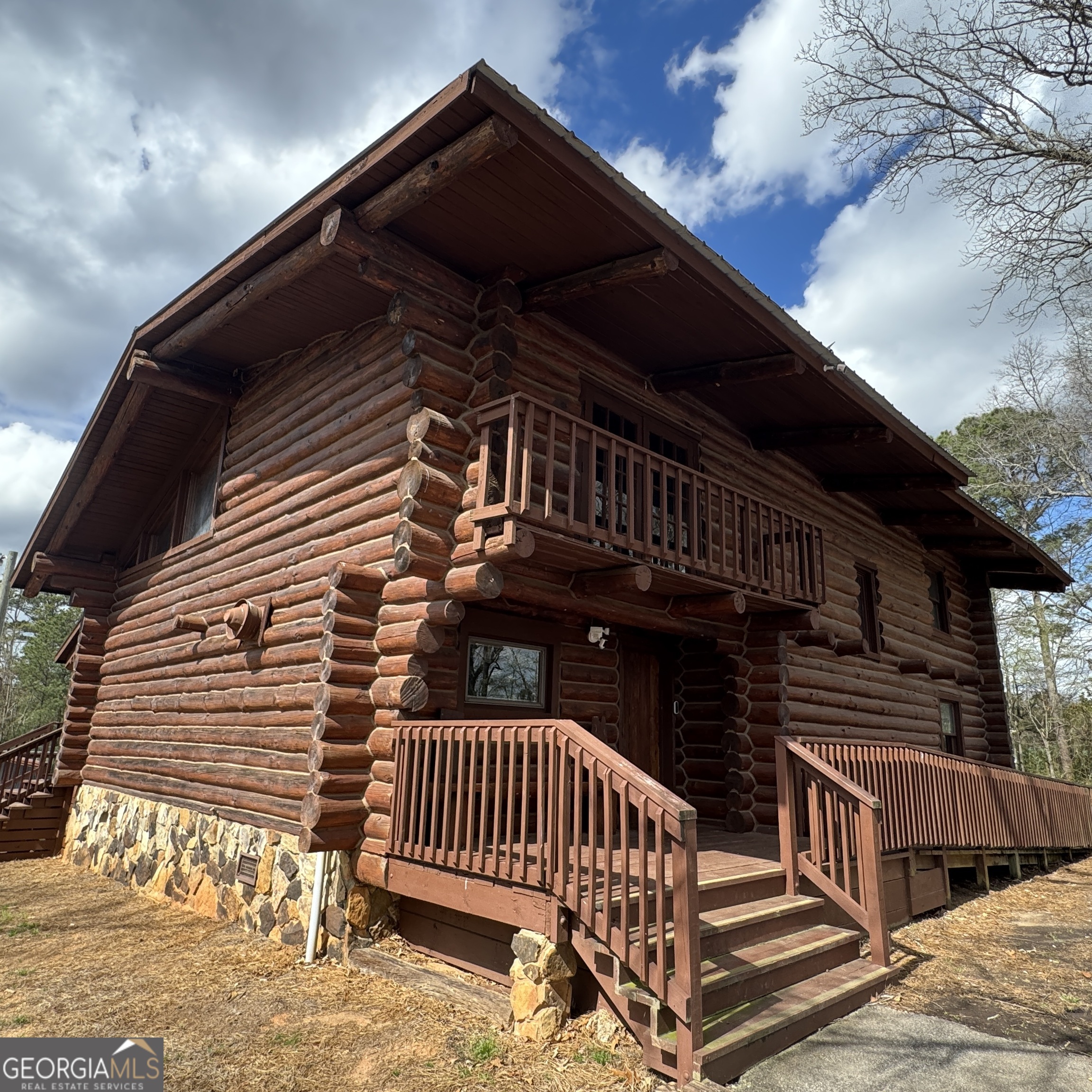 128 Rockspray Ridge Peachtree City, GA 30269 - Photo 56 of 91 Log House Side