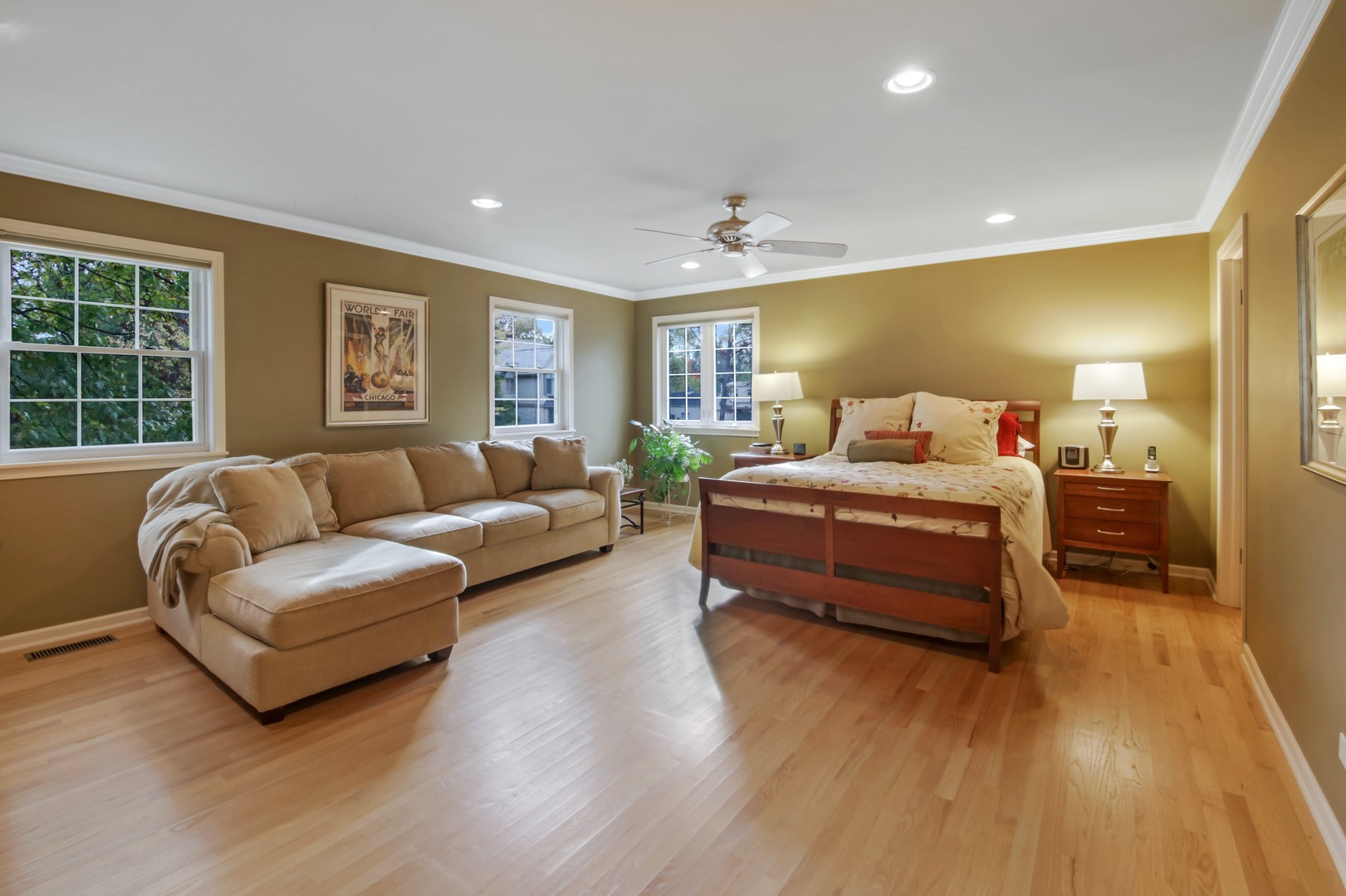 1426 Kenton Road Deerfield, IL 60015 - Photo 7 of 15 a living room with furniture and a wooden floor
