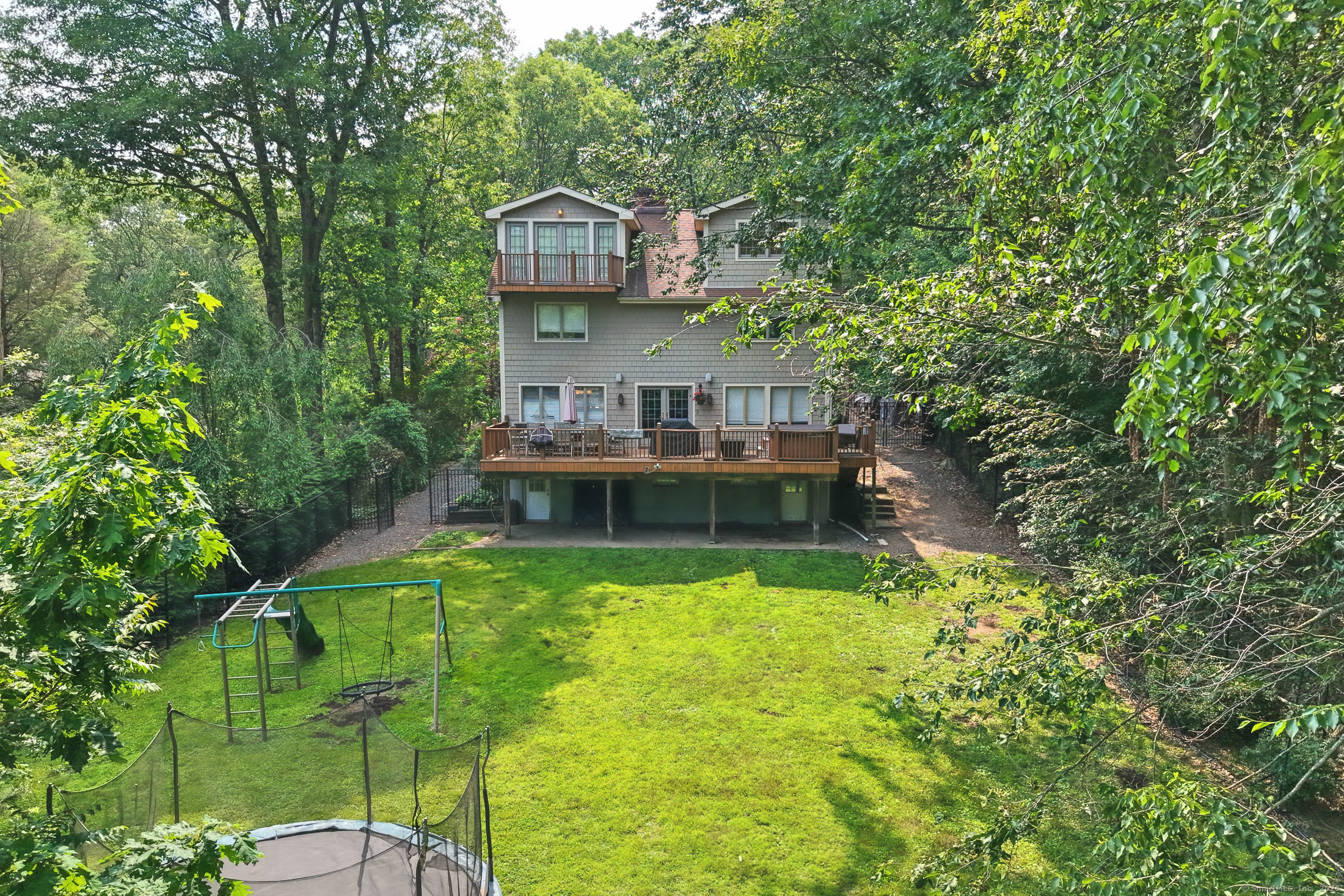 68 Old Dike Road Trumbull, CT 06611 - Photo 31 of 40 a view of a house with pool