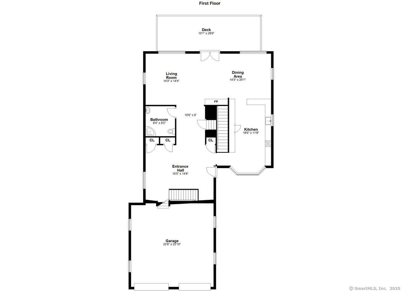 68 Old Dike Road Trumbull, CT 06611 - Photo 38 of 40 a picture of floor plan