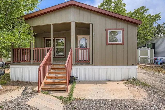 a front view of a house with a porch